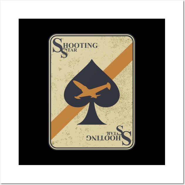 P-80 Shooting Star (distressed) Wall Art by TCP